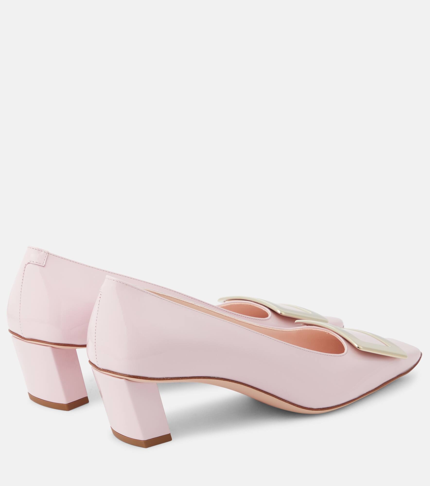 Belle Vivier 45 leather pumps - 3
