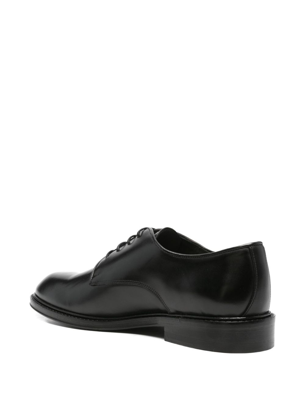 leather derby shoes - 3