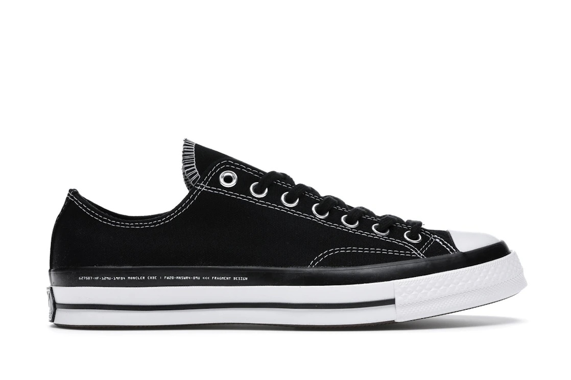 Converse Chuck Taylor All Star 70 Ox Moncler Fragment Black - 1