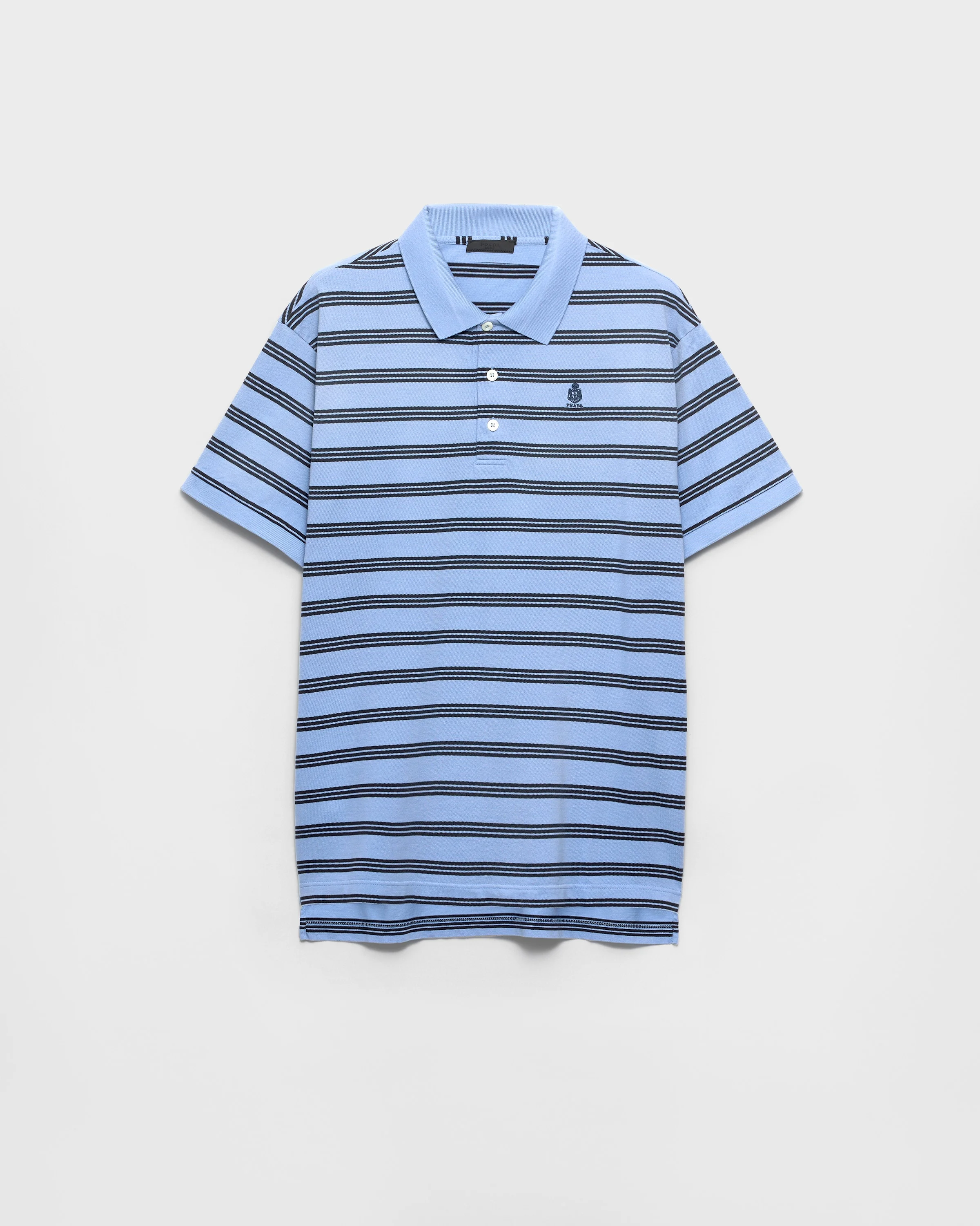 Garment-dyed cotton polo shirt - 1