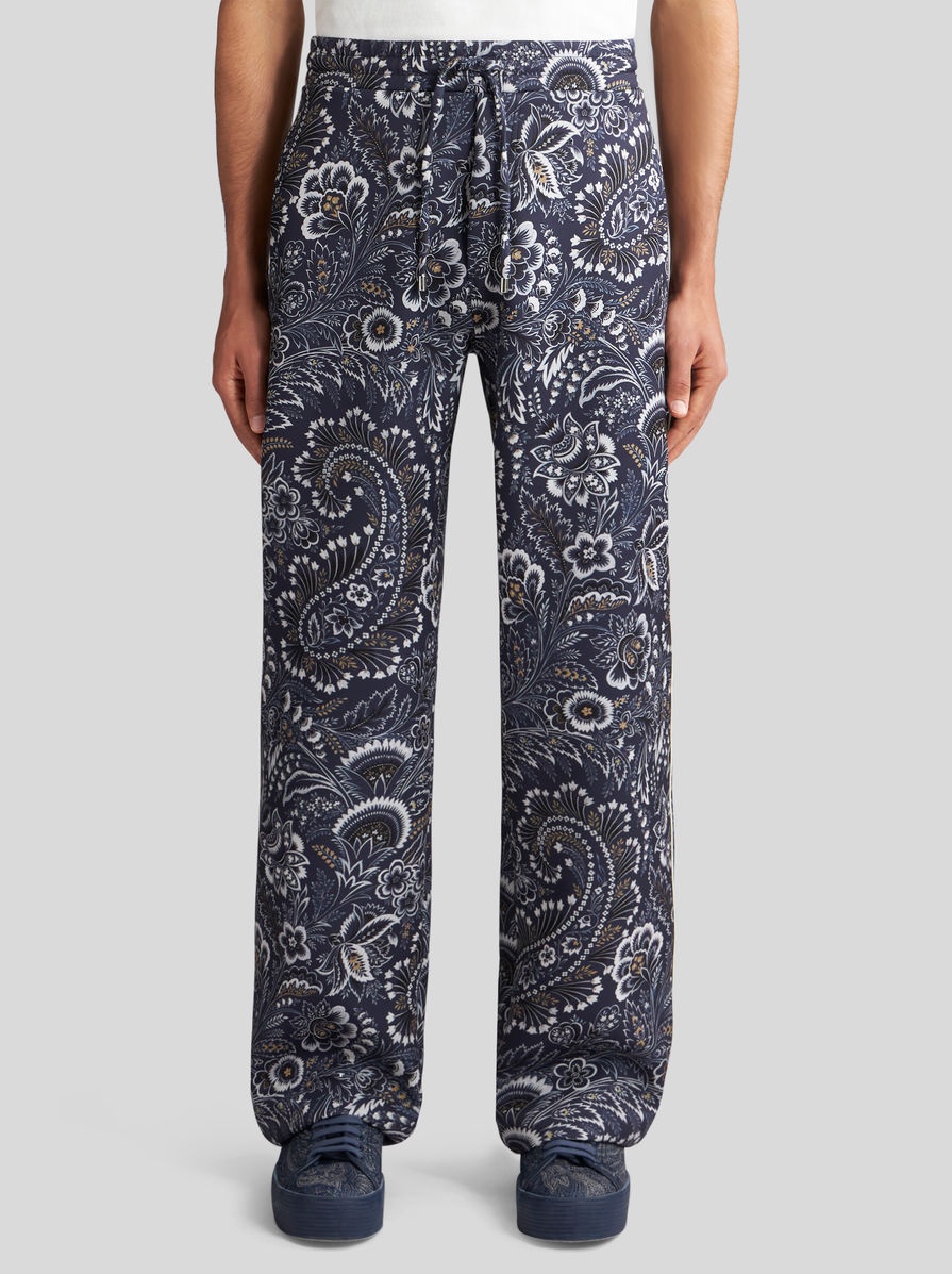 FLORAL PAISLEY JOGGING TROUSERS - 2