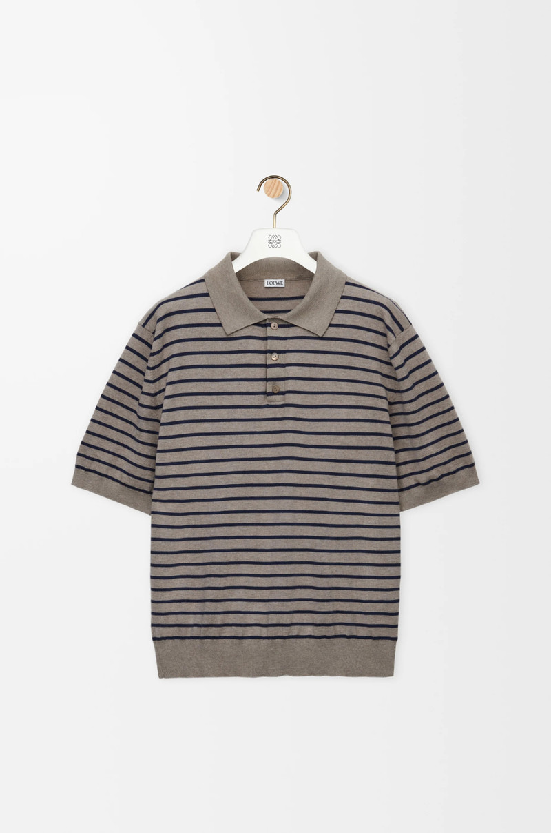 Polo sweater in cotton - 1