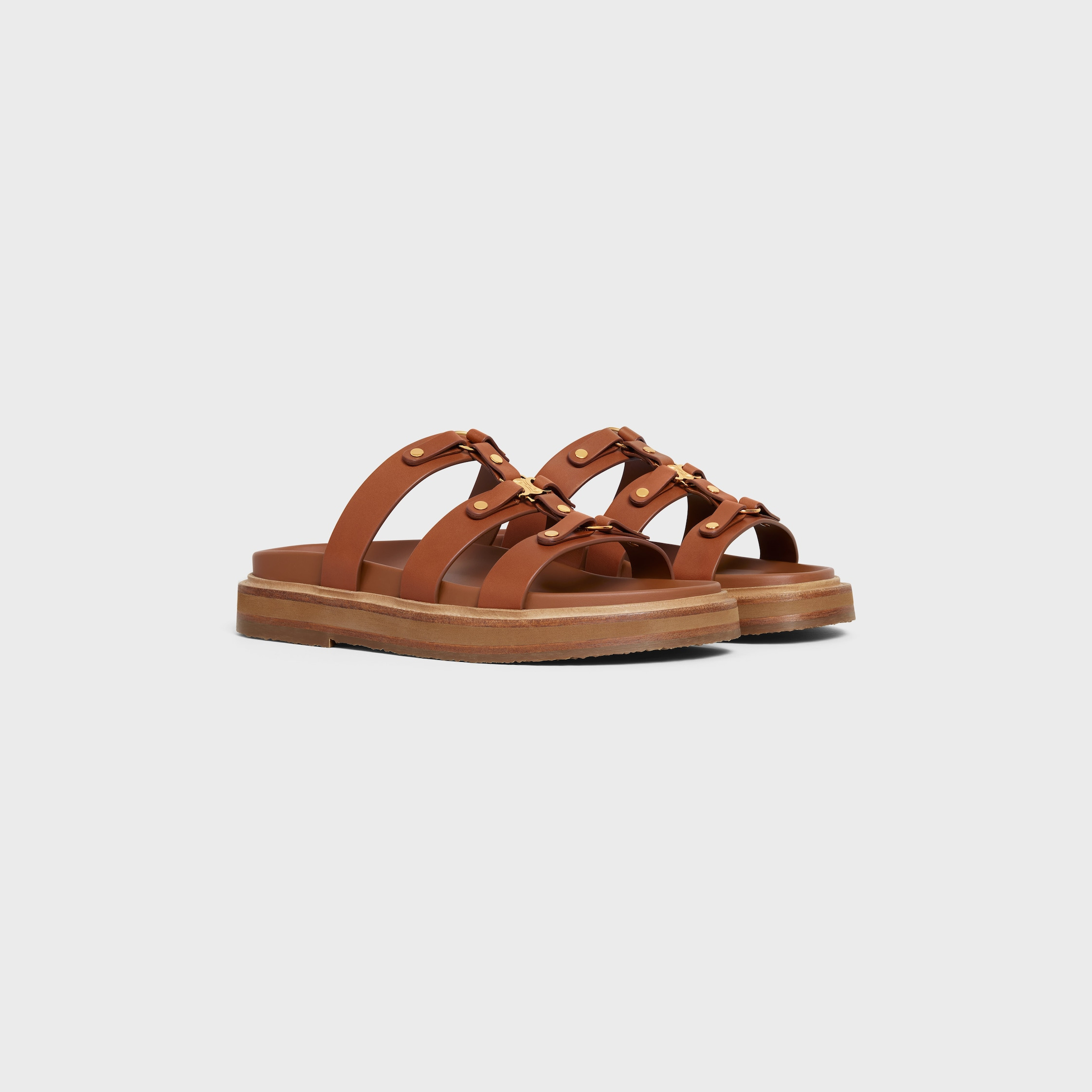 CELINE TIPPI SLIDE in CALFSKIN - 3