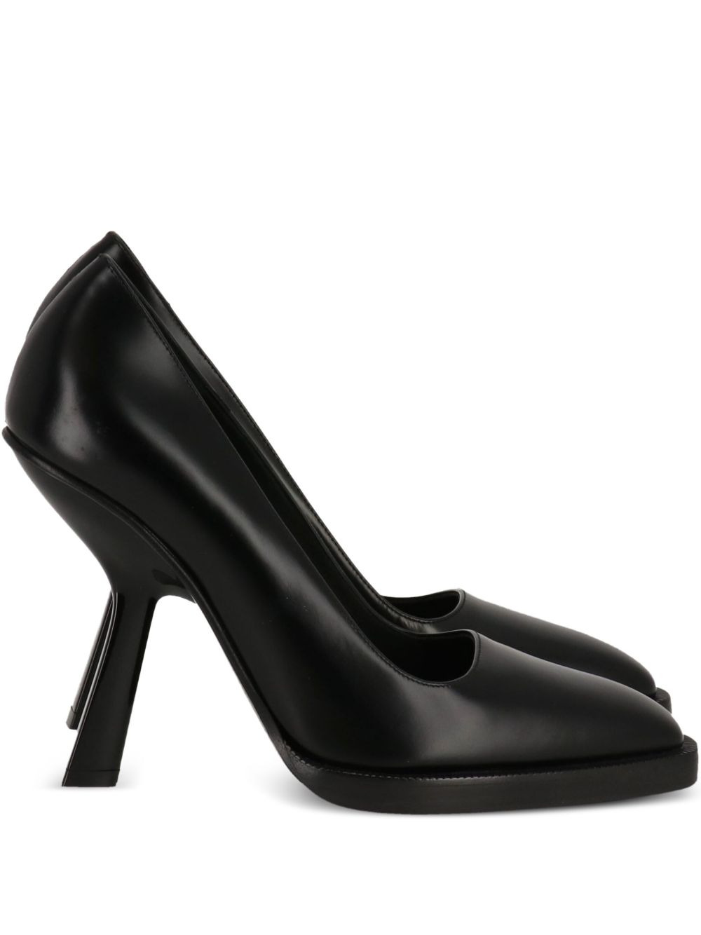 110mm sculpted-heel pointed-toe pumps - 1