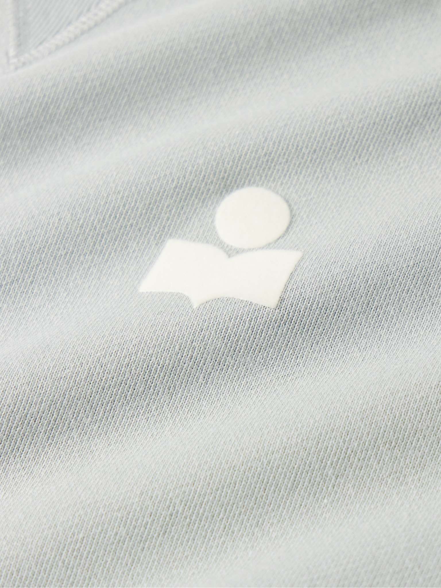 Mike Logo-Flocked Cotton-Blend Jersey Sweatshirt - 4