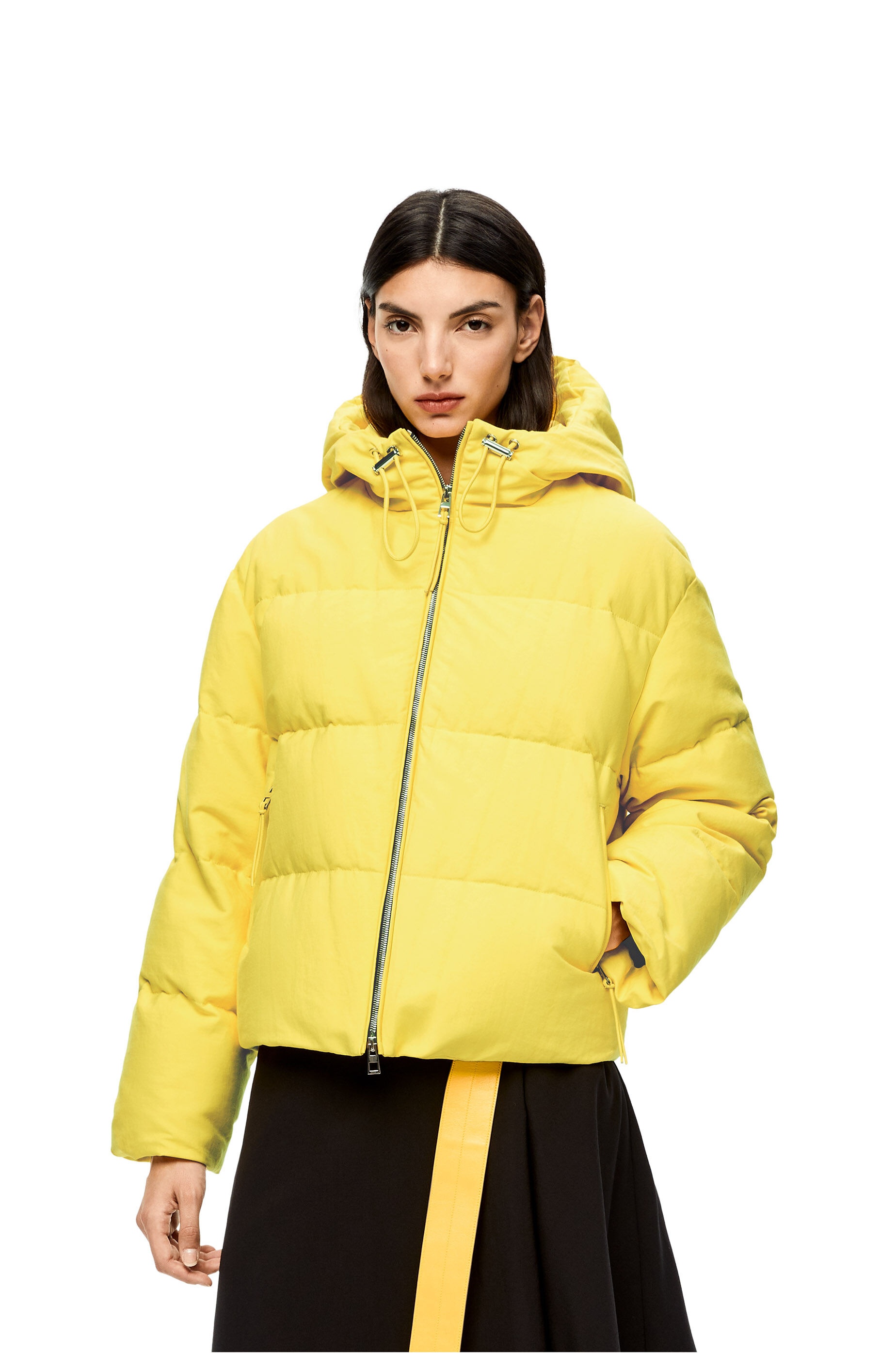 Hooded puffer in cotton - 3