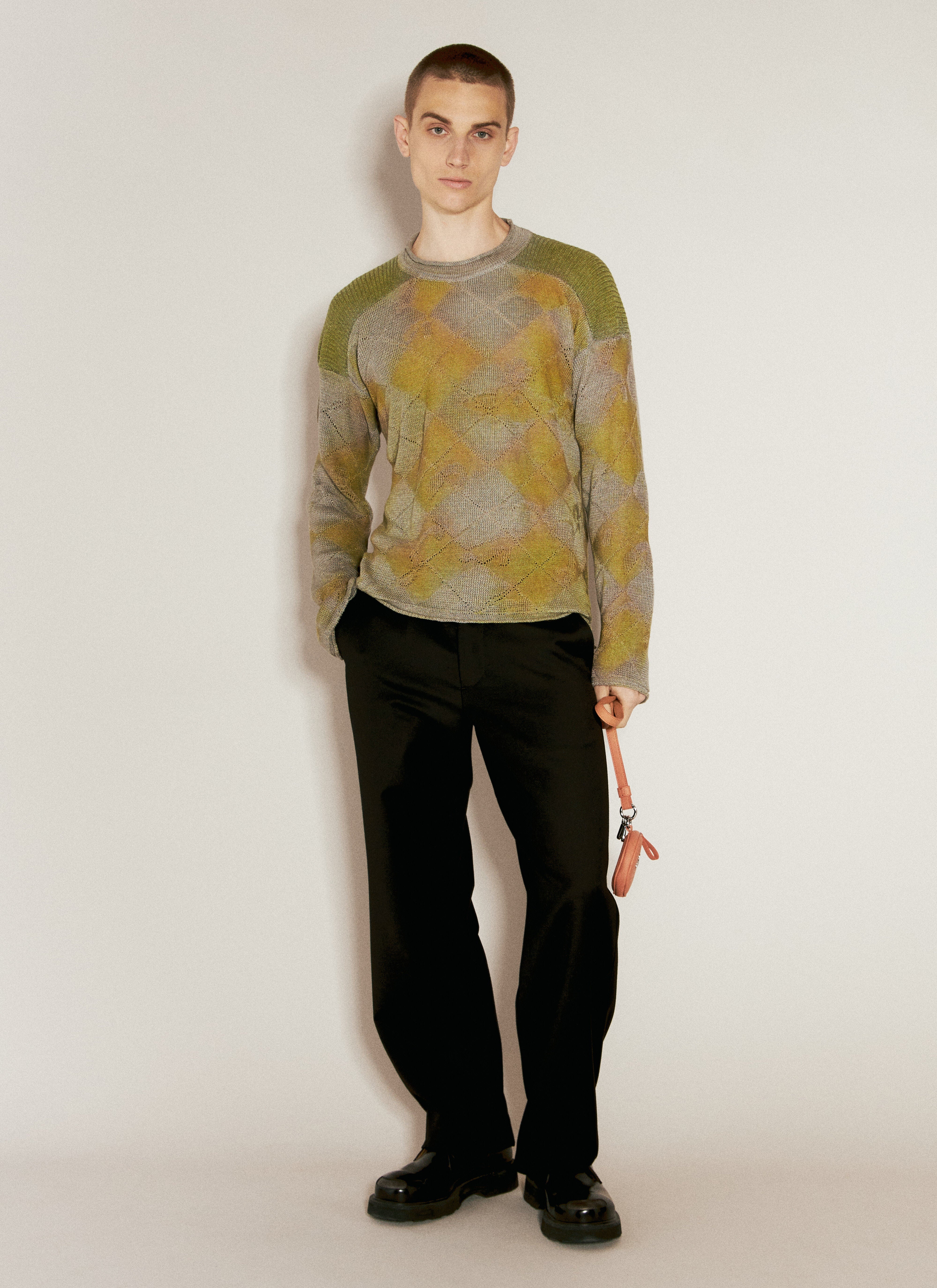 Vivienne Westwood Vivienne Westwood Men Argyle Knit Sweater