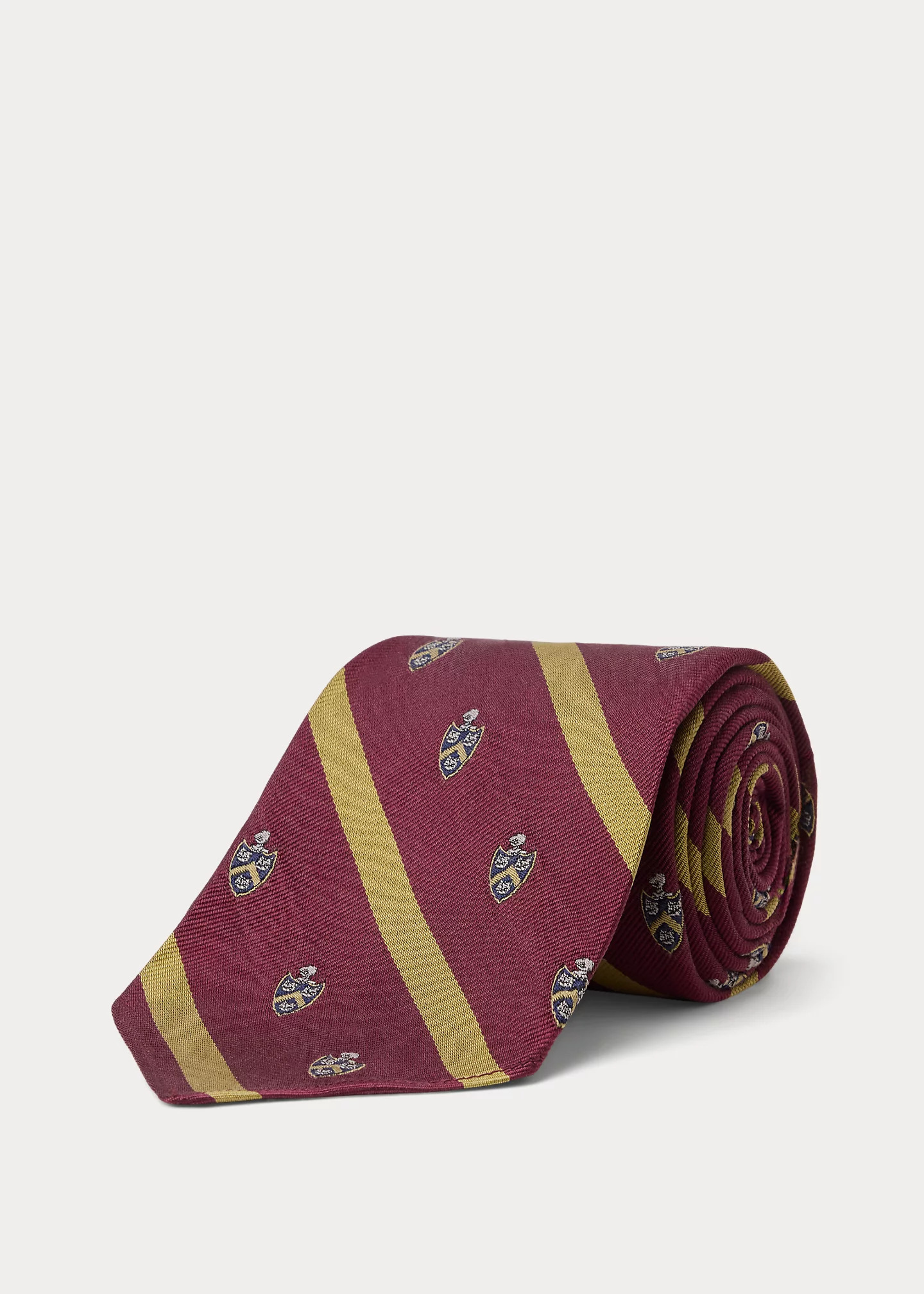 Handmade Striped Silk Club Tie - 2