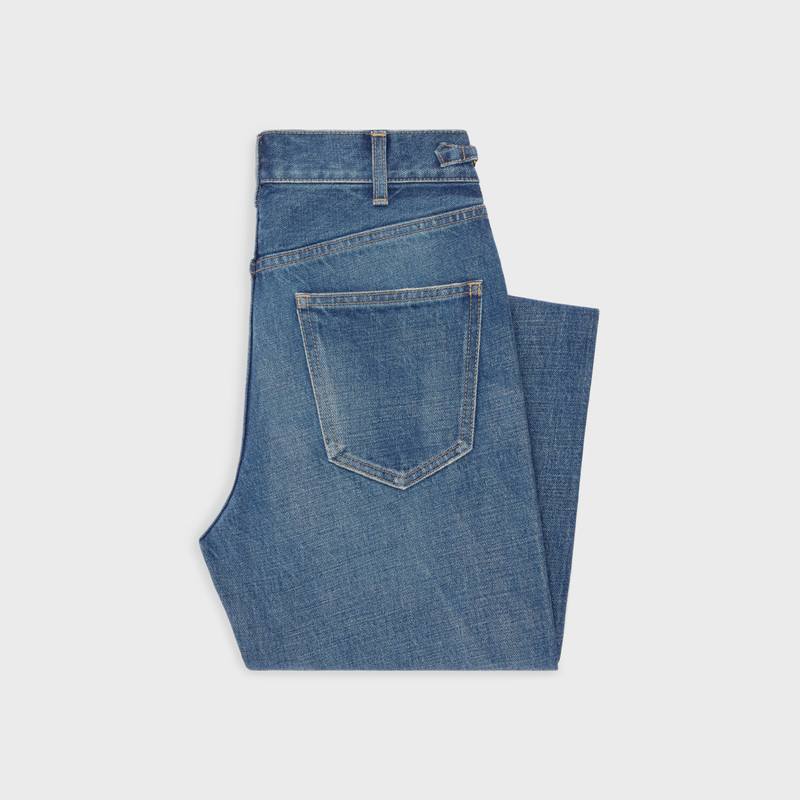 CELINE FLARED JEANS IN DARK UNION WASH TWILL outlook