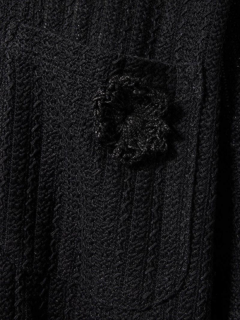 Daisy-Motif Patch-Pocket Cotton-Blend Shirt 6