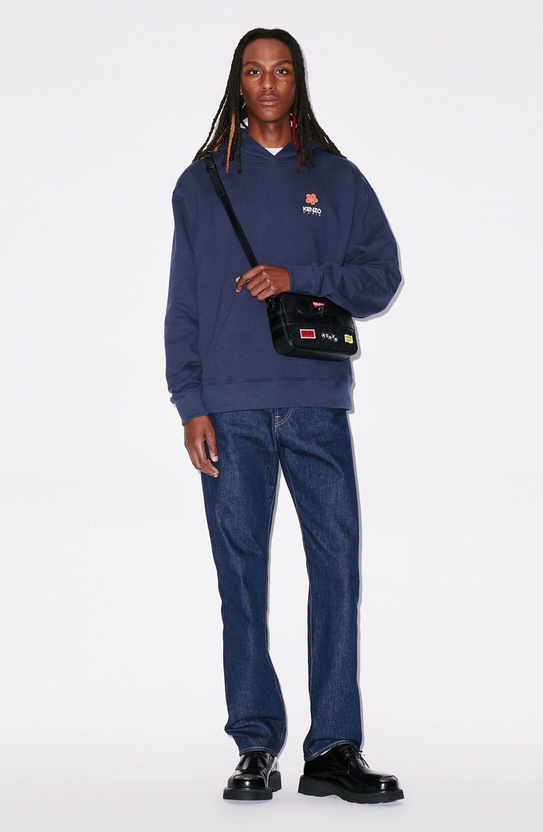 'BOKE FLOWER' oversized hoodie sweatshirt - 7