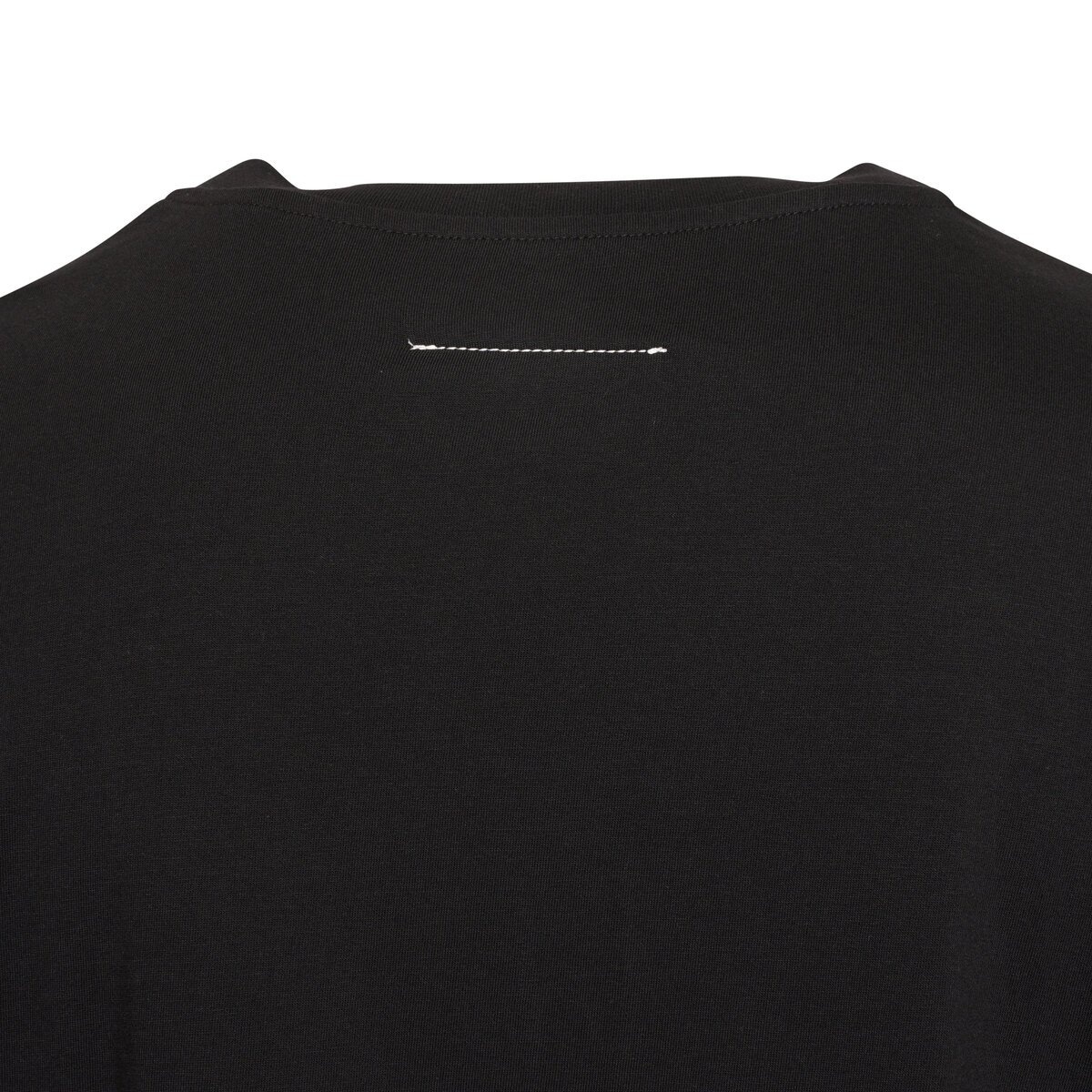 Layered Sliced T-Shirt in Black - 3