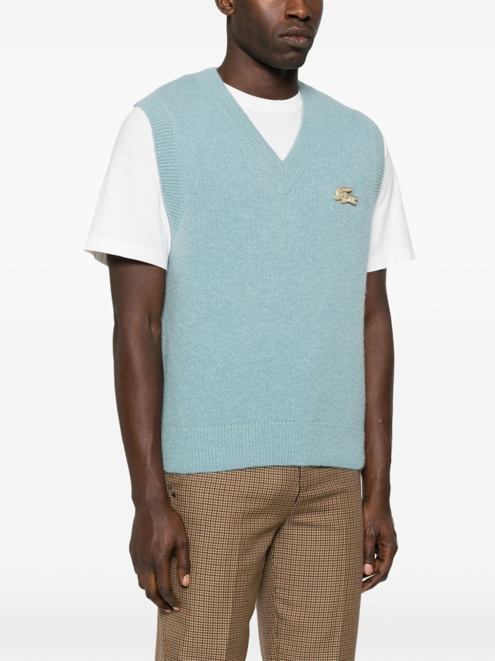 x Le Fleur ribbed-knit vest - 3