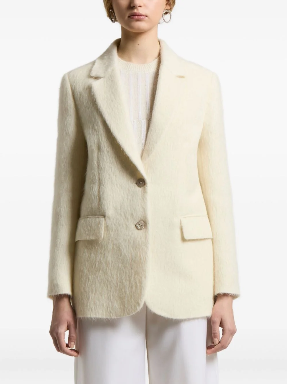 single-breasted blazer - 1