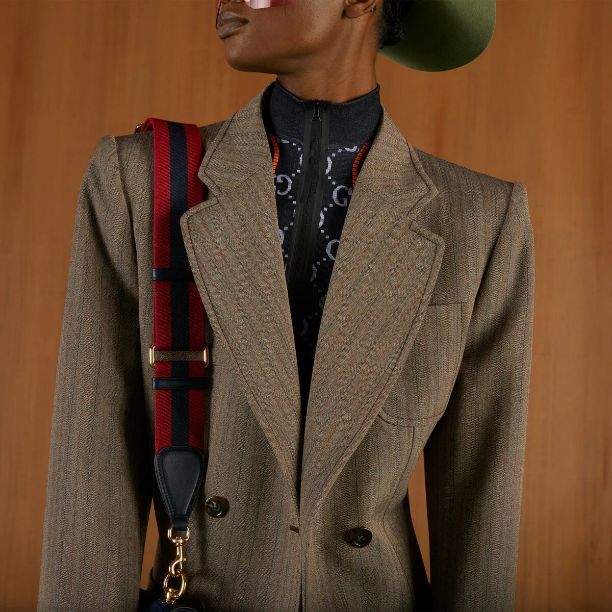 ジャケット GUCCI HERRINGBONE WOOL JACKET GUCCI Herringbone wool jacket | REVERSIBLE