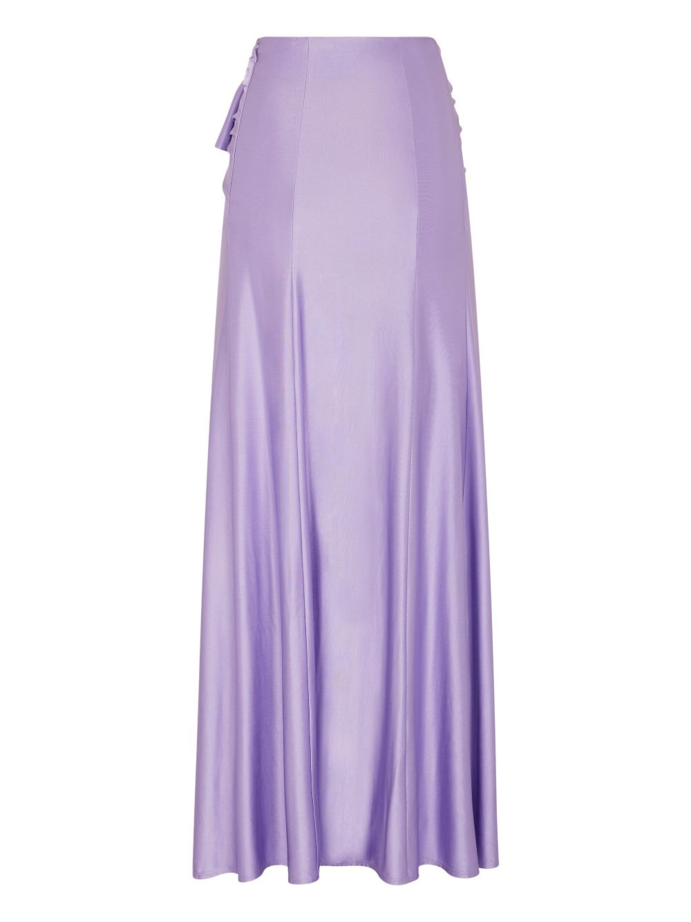 jersey maxi skirt - 7