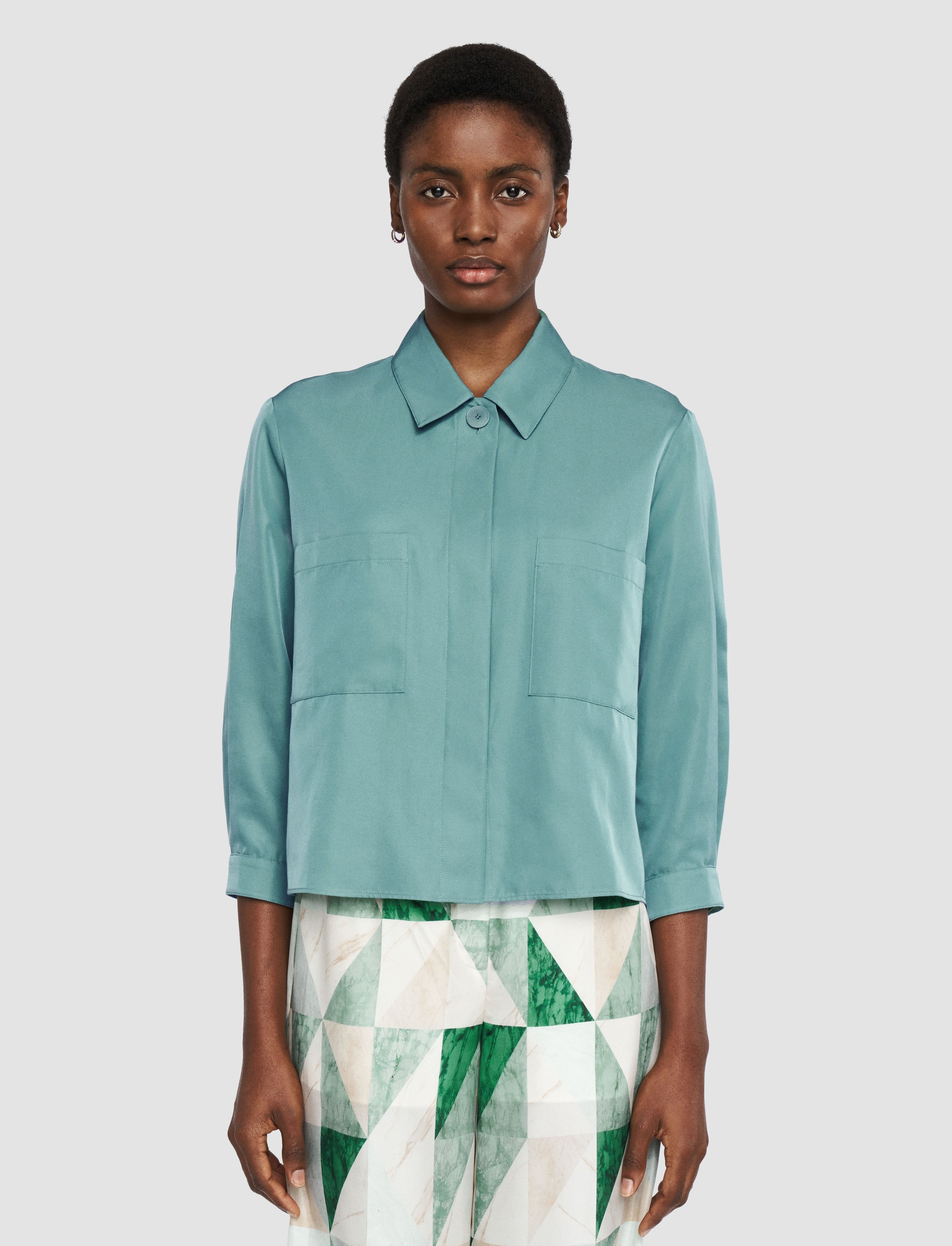 Satie Soft Cotton Silk Shirt - 3