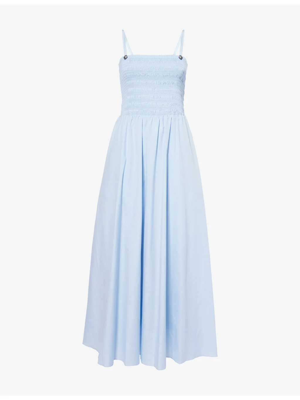 Hallie Cotton-Poplin Midi Dress - 1