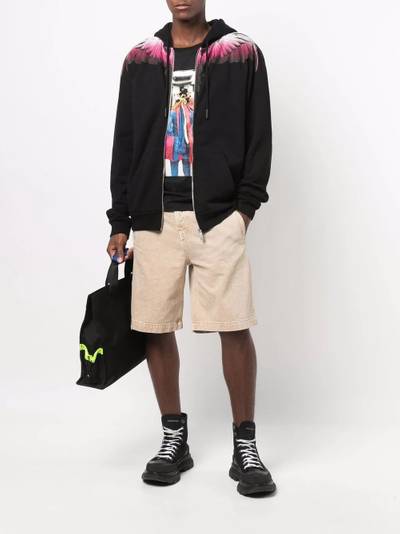 Marcelo Burlon County Of Milan Wings zipped hoodie outlook