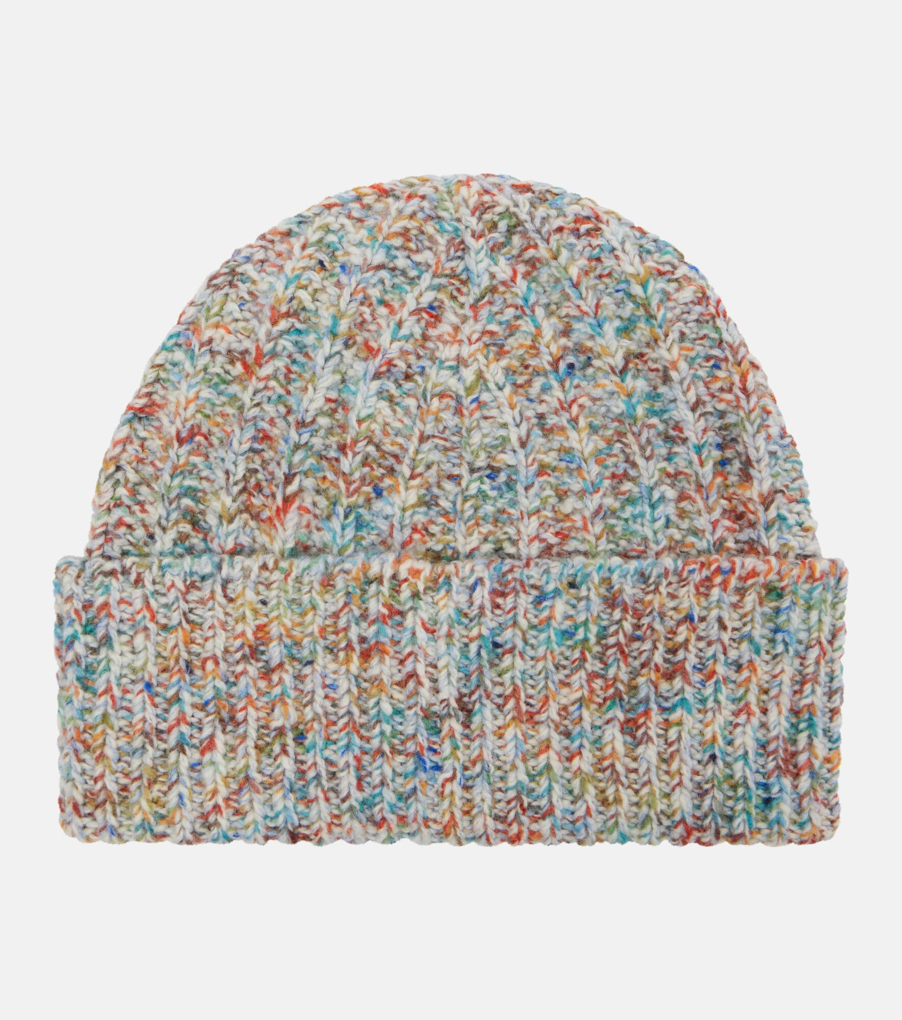 Logo wool and cashmere-blend beanie - 4