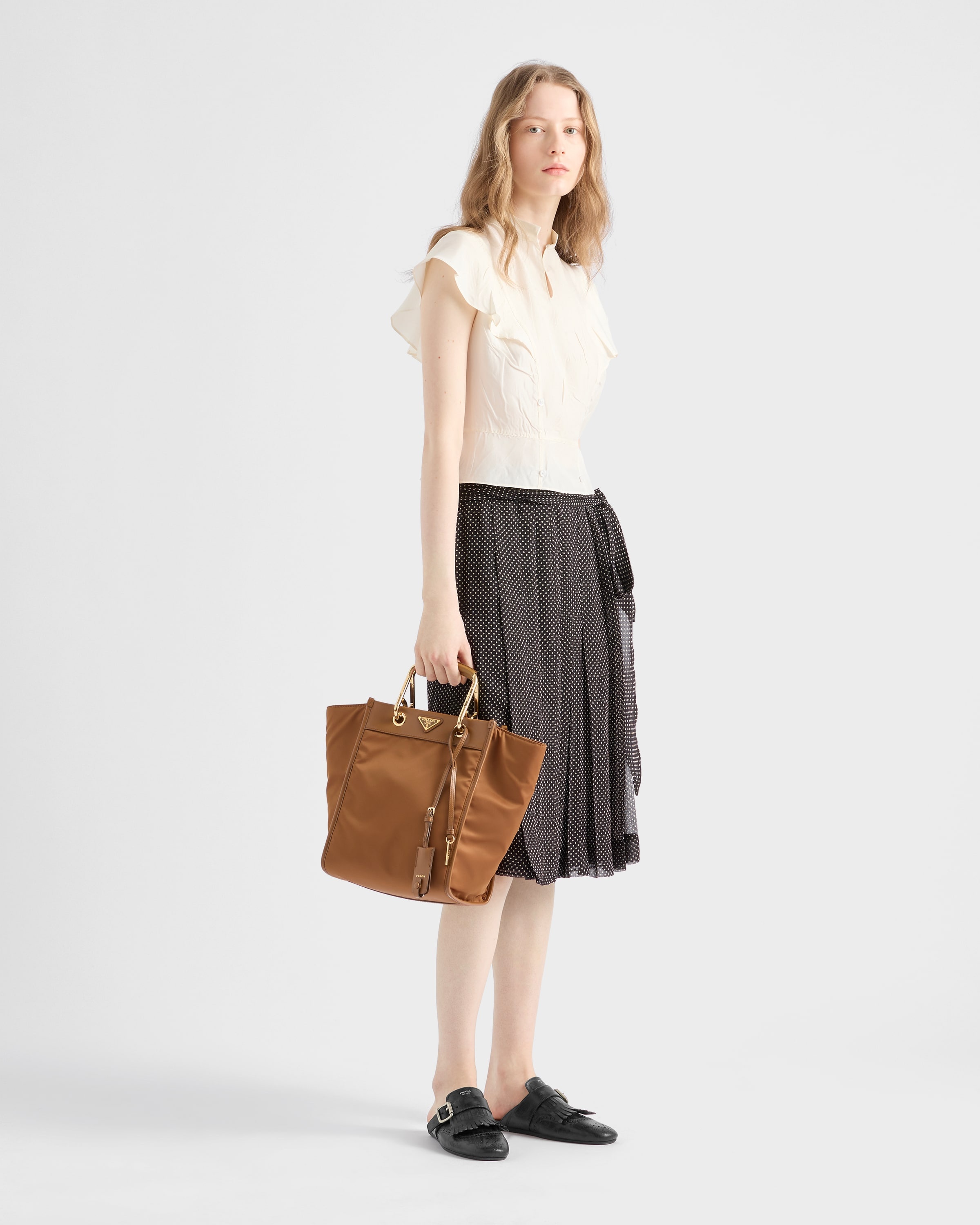 Printed chiffon wrap skirt - 2