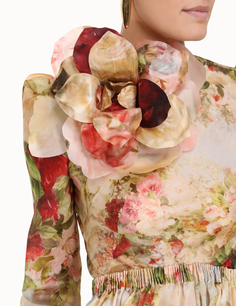 【Zimmermann】LUMINOSITY RUCHED MINI DRESS ミニドレス NWT $1,850 Zimmermann Luminosity Ruched Silk Mini Dress AU0