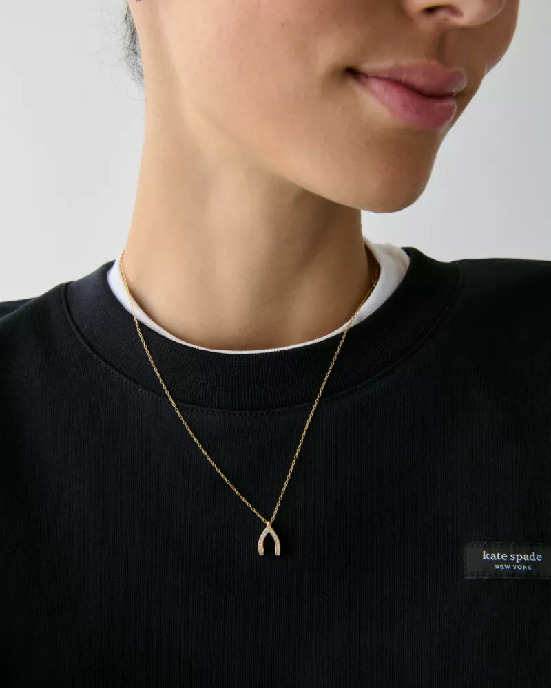 kate spade Dream Big Carded Pendant outlook