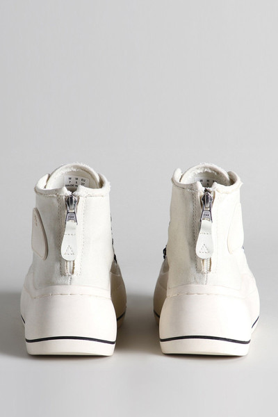 R13 Kurt High Top Sneaker - Ecru | R13 Denim Official Site outlook