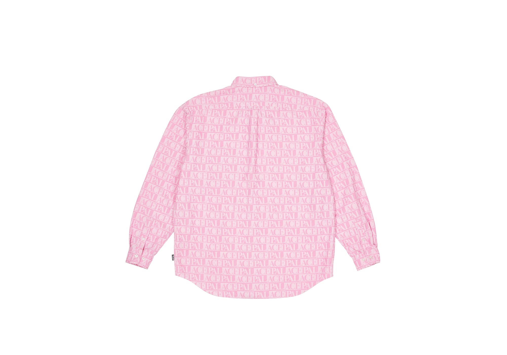 DOMINO PRINT OXFORD SHIRT PINK - 2