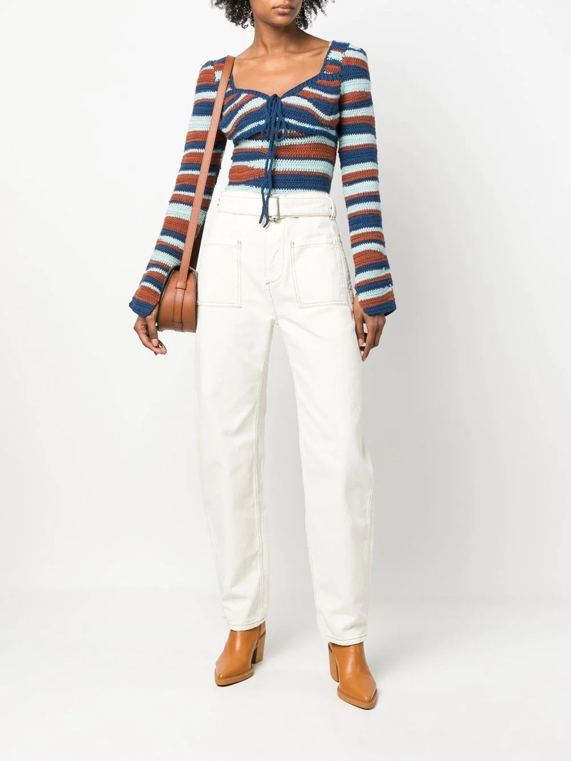 Etro straight-leg cargo trousers outlook