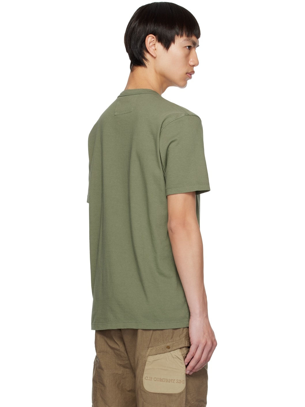 Khaki Pocket T-Shirt - 3