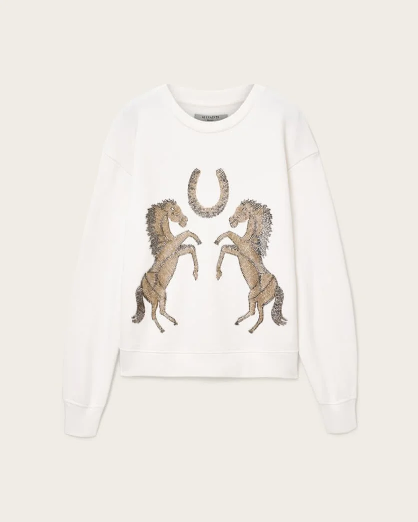 LUCK EMBELLISHED PIPPA SWEATSHIRT - 1