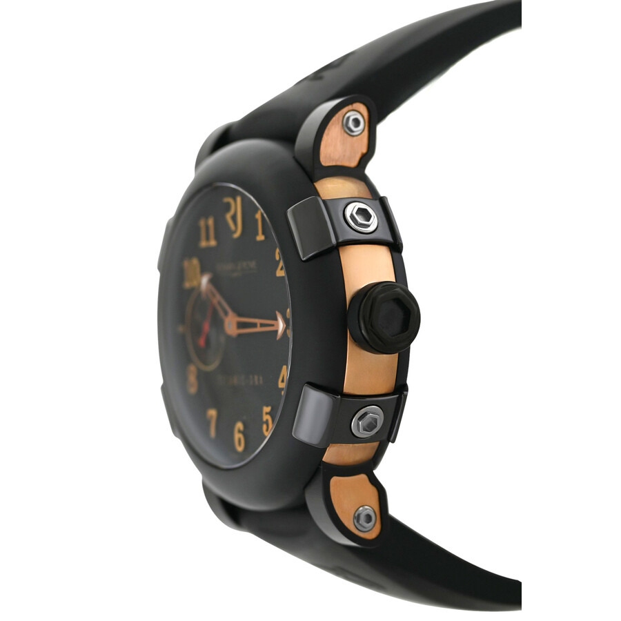 Romain Jerome - Pre-owned Romain Jerome Jerome Titanic Automatic Black Dial Men's Watch T.BBB22.00 - 2