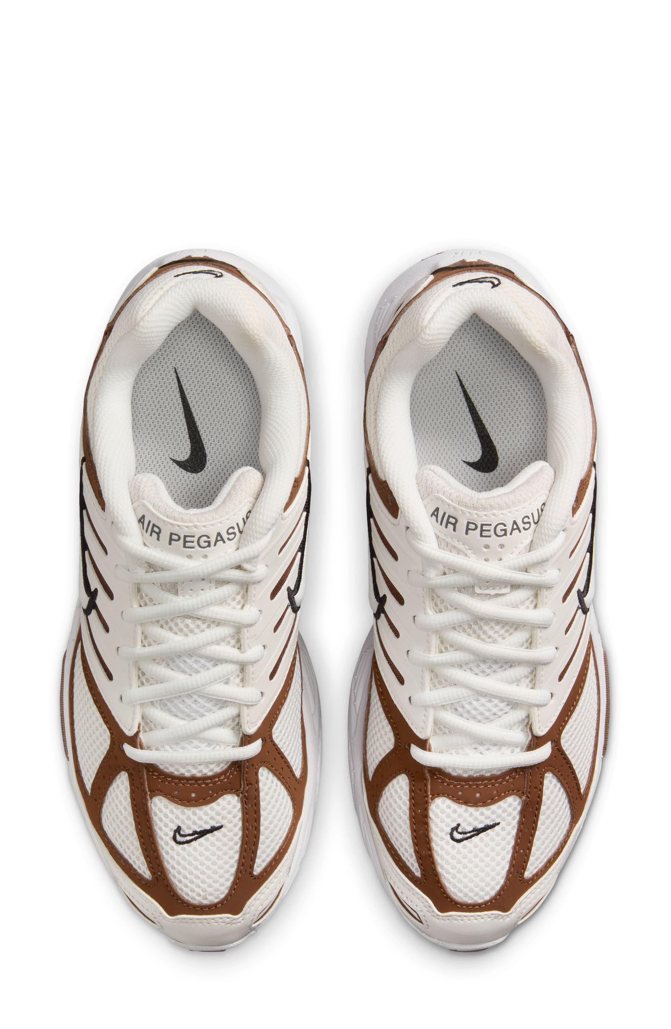 Nike Air Pegasus 2005 Sneaker in White/White/Fauna Brown at Nordstrom - 3