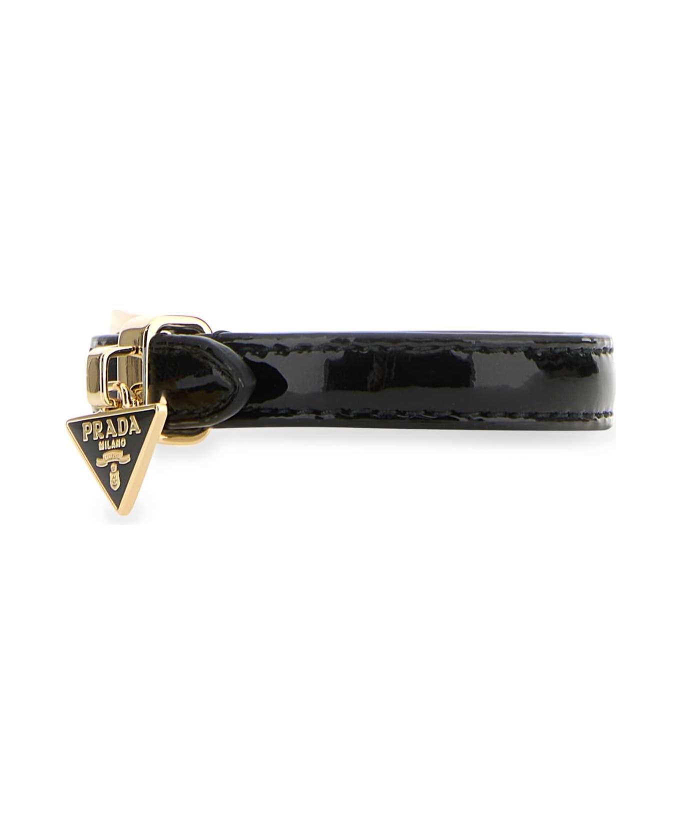 Black Leather Bracelet - 2
