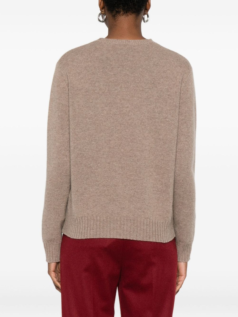 round-neck cashmere sweater 4