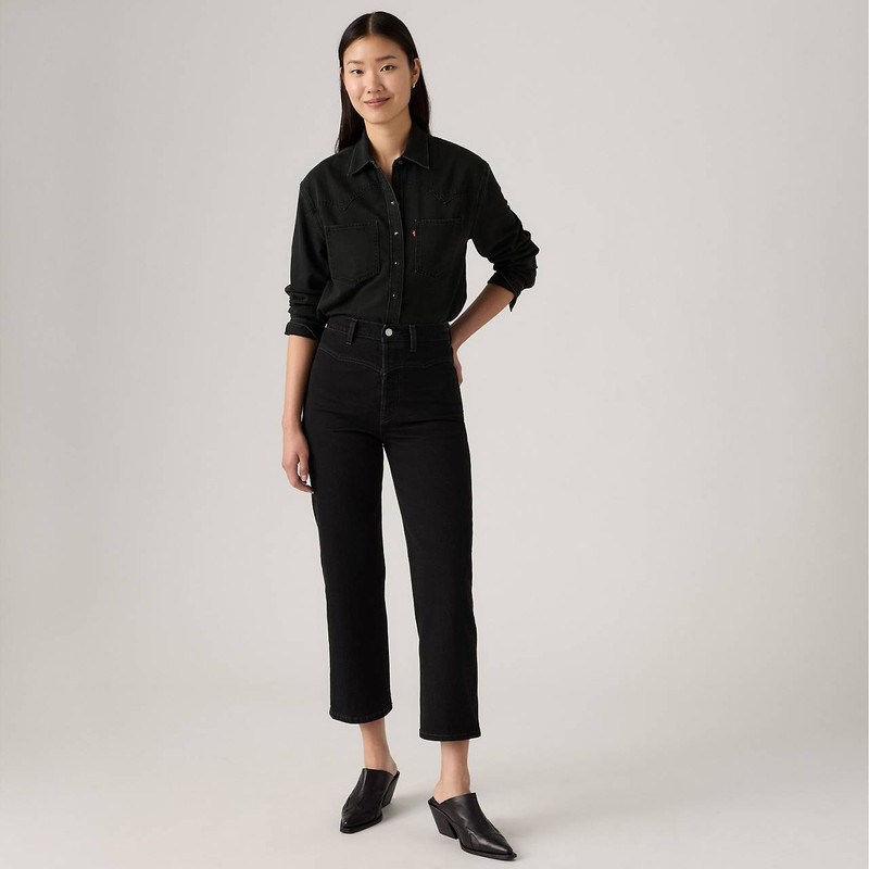 Levi's RIBCAGE WESTERN YOKE WOMEN'S JEANS outlook