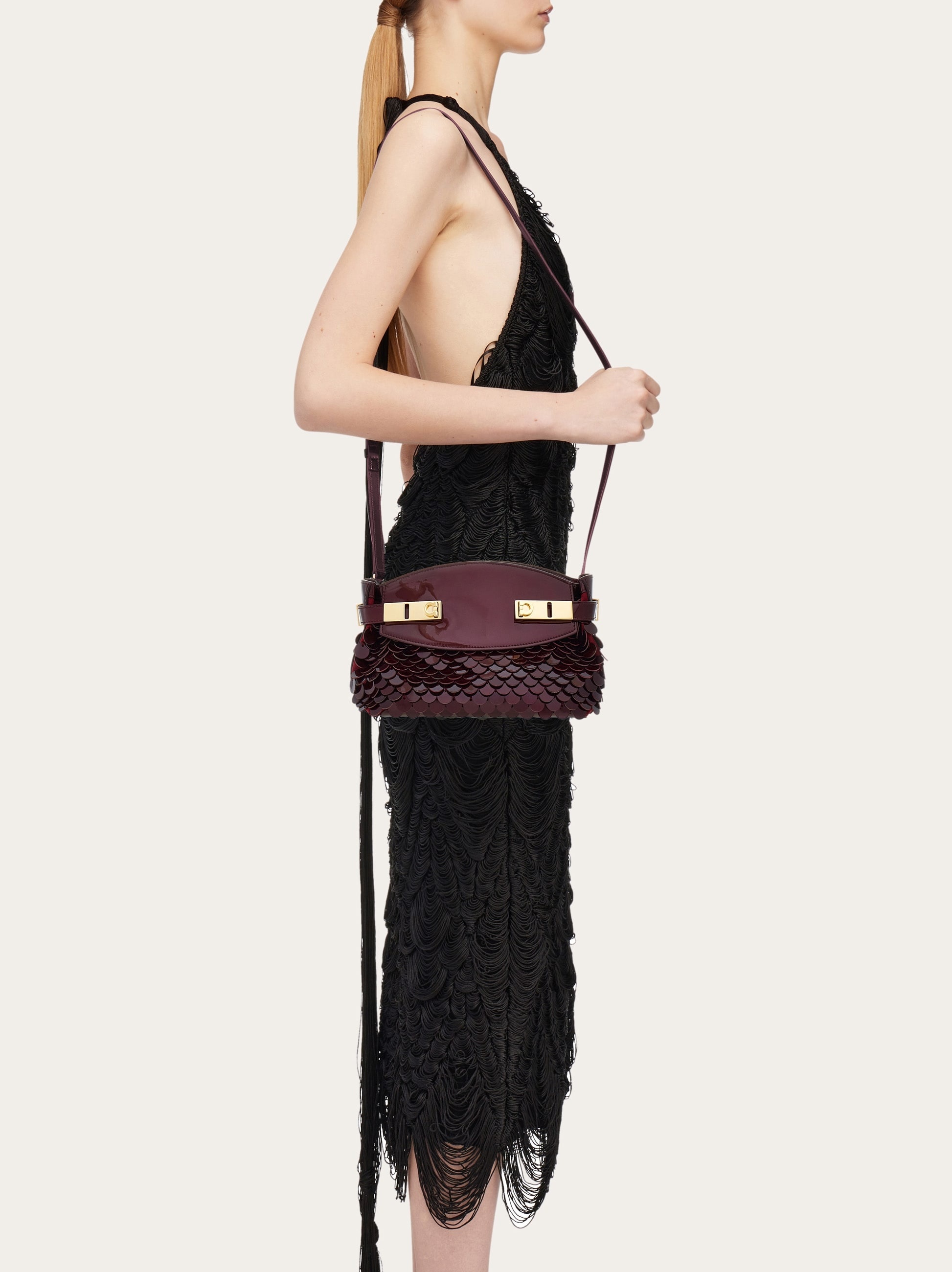 Hug handbag with sequins (S) - 3