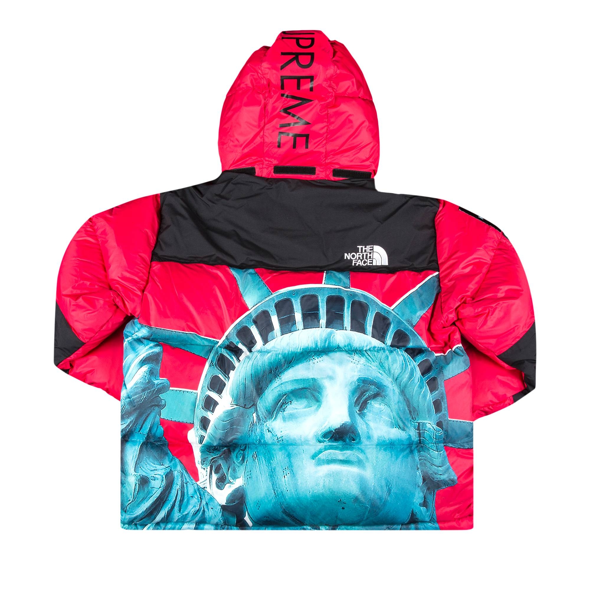 Supreme x The North Face Statue Of Liberty Baltoro Jacket 'Red' - 2
