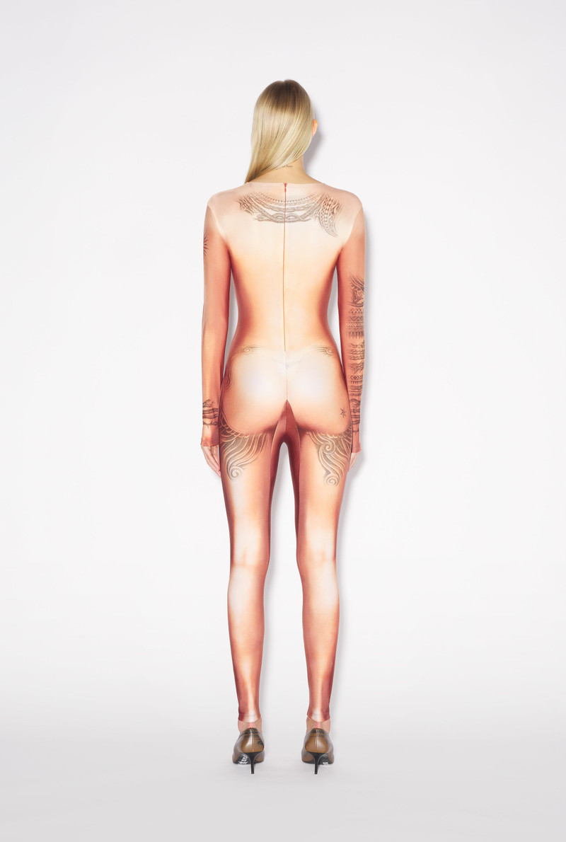 THE NUDE BODY TATTOO JUMPSUIT 2