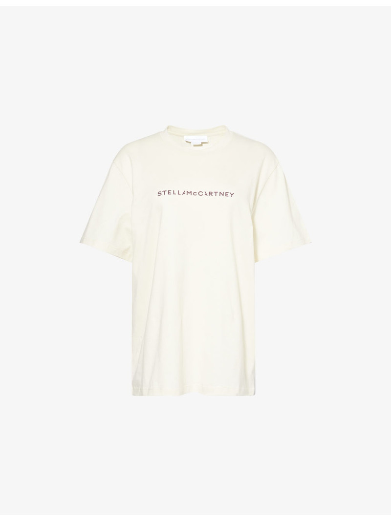 Iconic Logo-Print Cotton-Jersey T-Shirt 1