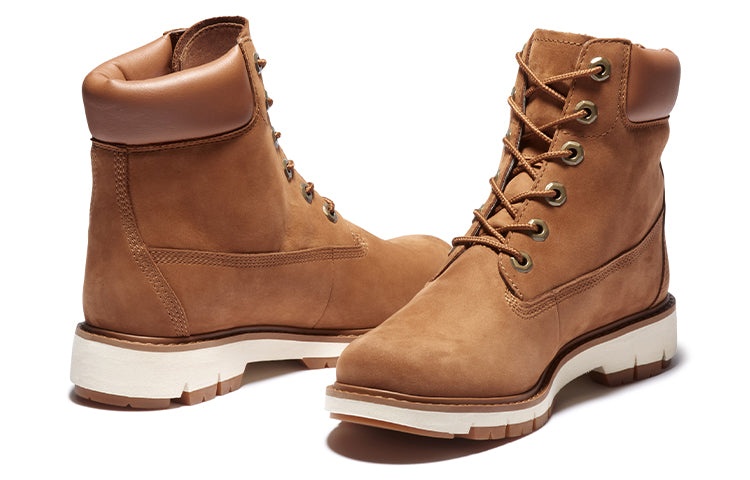 (WMNS) Timberland Lucia Way 6 Inch Waterproof Boot 'Wheat Nubuck' A2E2JF13 - 3