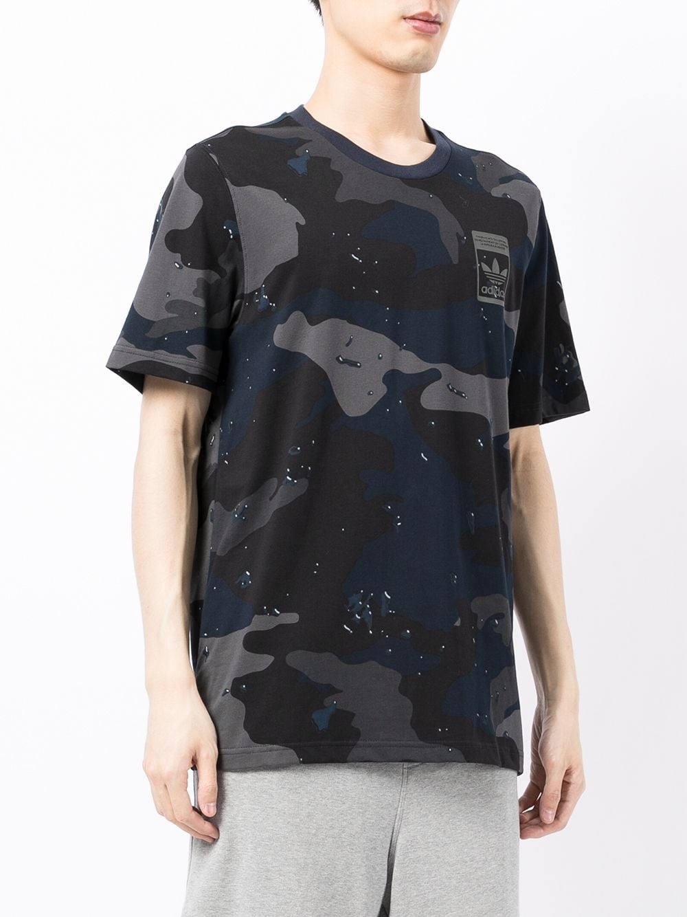 camouflage-print logo T-shirt - 3