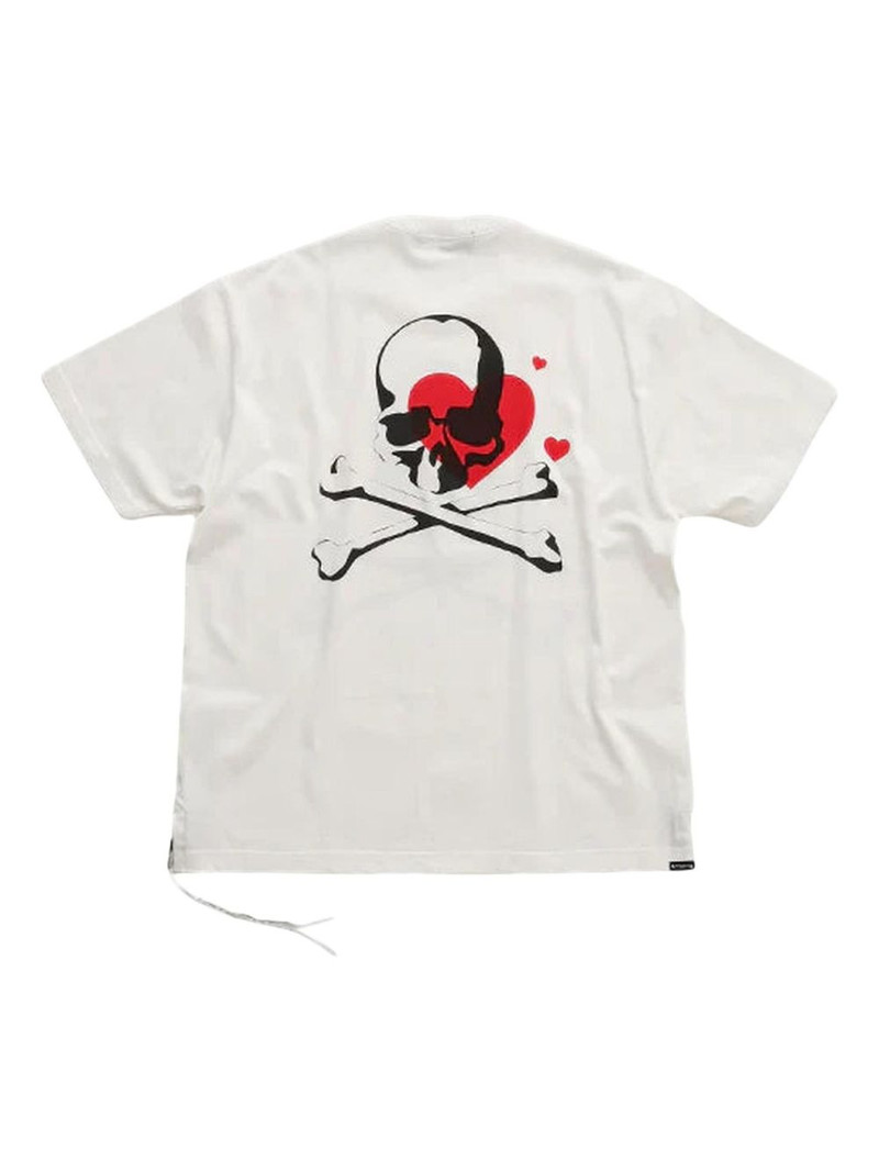 mastermind JAPAN skull-graphic short-sleeve T-shirt outlook