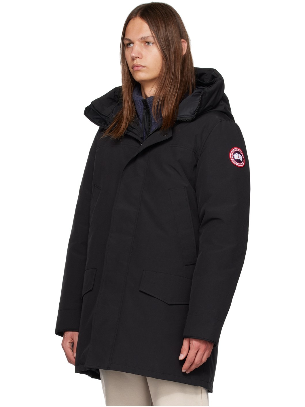 Black Langford Down Jacket - 4