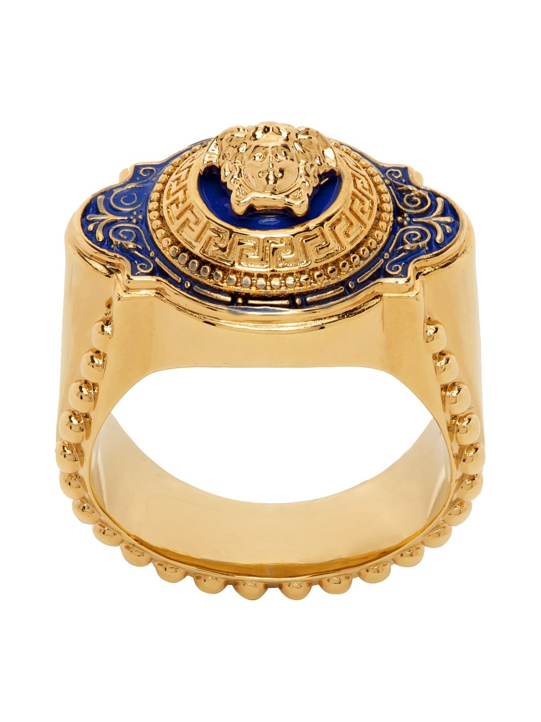 Gold Medusa Ring - 1
