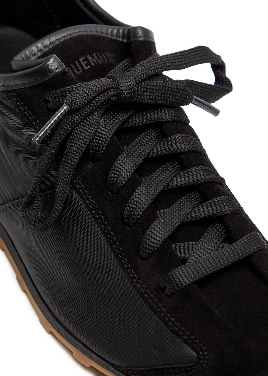 Jacquemus Les Tennis Panelled Suede and Nylon Sneakers - 4