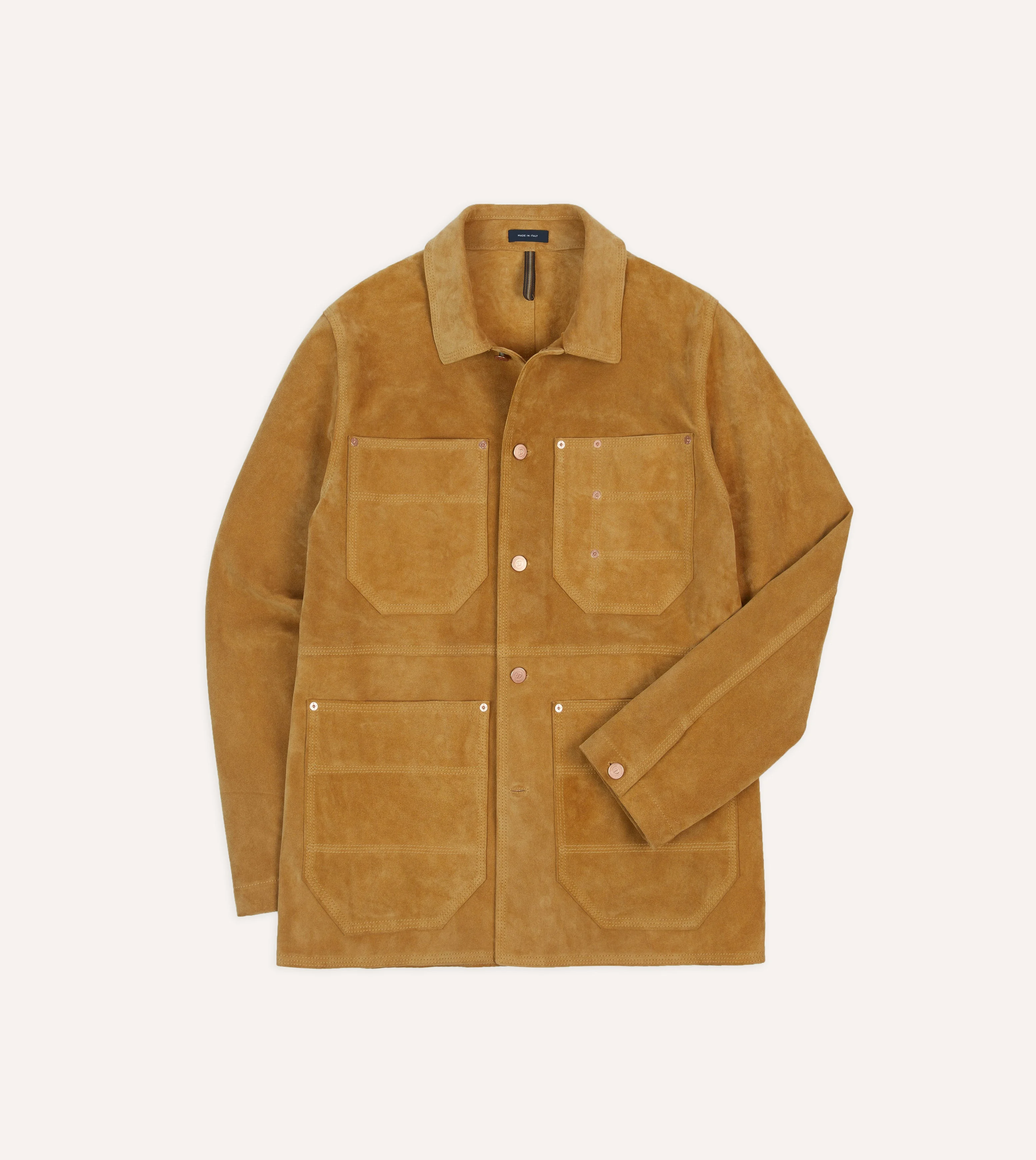 Sand Suede Welder Jacket - 1