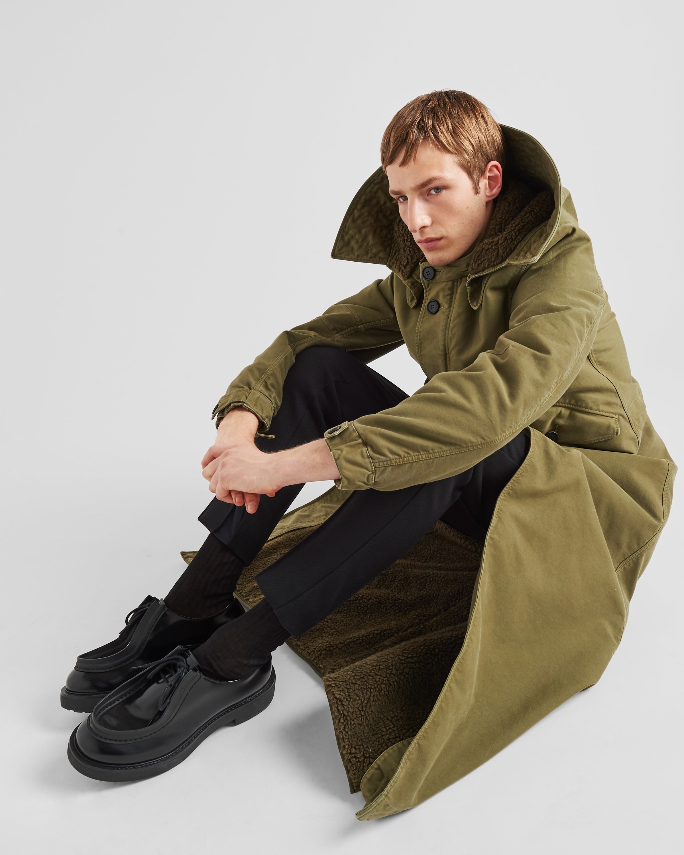 Long cotton parka - 6