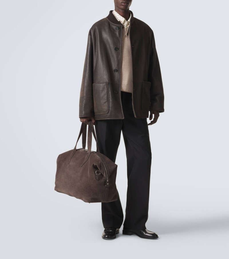 MÉTIER Nomad Weekend suede duffel bag outlook